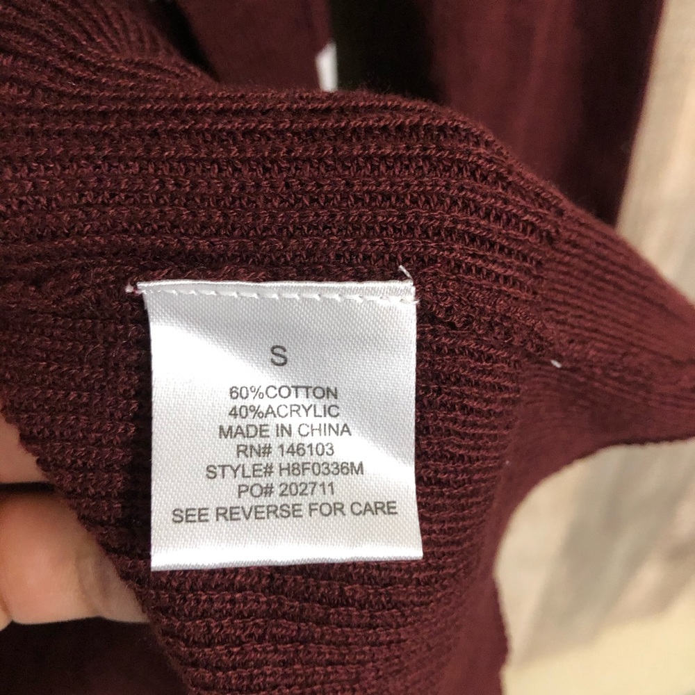 🏷 Hippie Rose Junior’s Varsity Stripe Cardigan - Picture 5 of 5